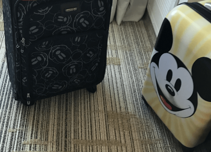 Discounted Disney luggage suitcase American Tourister sale