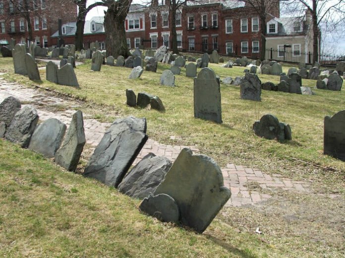 Discount admission to Boston's Ghost & Graveyards Tour see Copp’s Hill & Old Granary Burying Ground