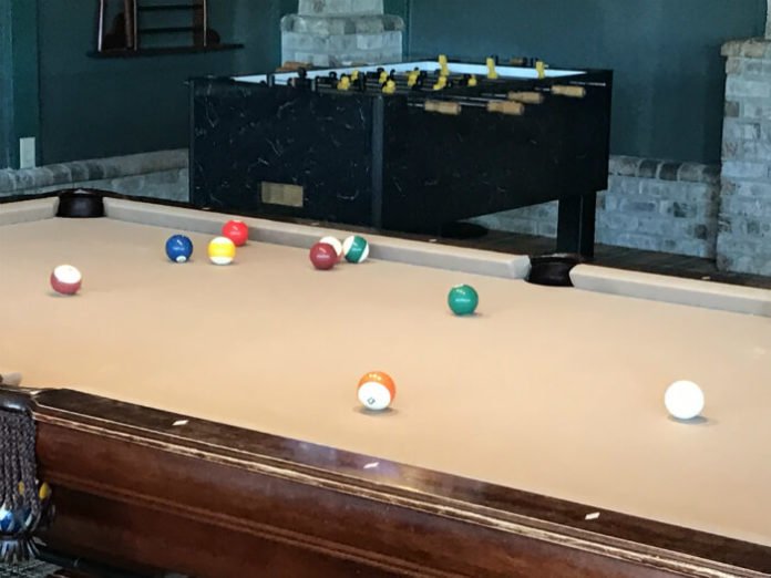 Grandover Resort Game Room foosball billiards pool