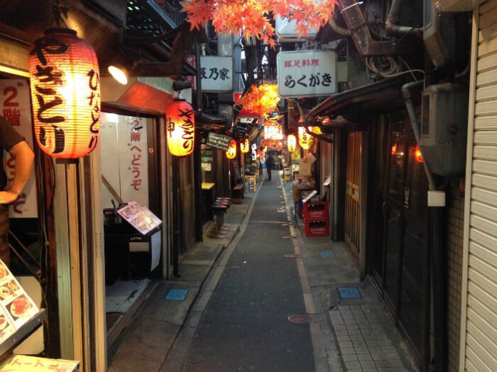 Tokyo Japan food tour 20% off Ginza Yakitori Alley