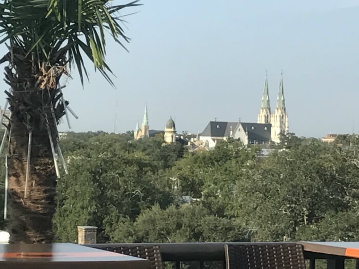 savannah views roof homewood suites