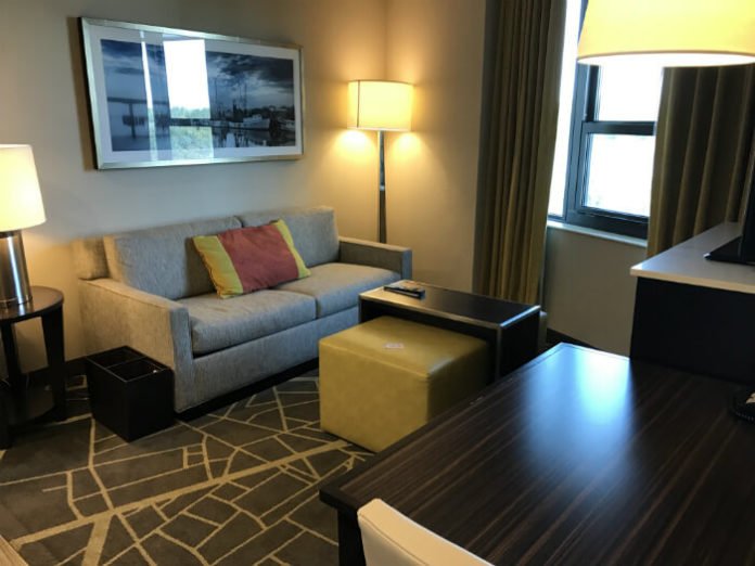 Homewood Suites Savannah Living Room