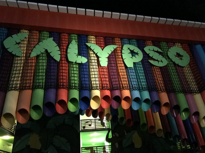 Calypso Building Exterior at Disney's All Star Music Resort