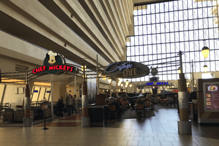 Chef Mickey's and Contempo Cafe in Disney's Contemporary Resort