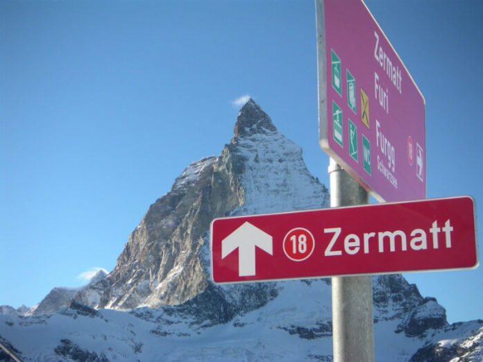 Top 10 Zermatt Switzerland ski-in ski-out hotels for snowboarding near Matterhorn