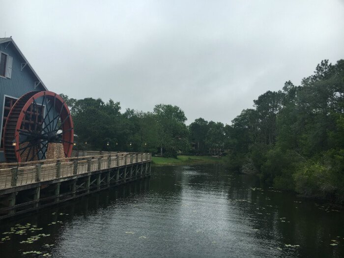 Disney's Port Orleans Riverside hotel river