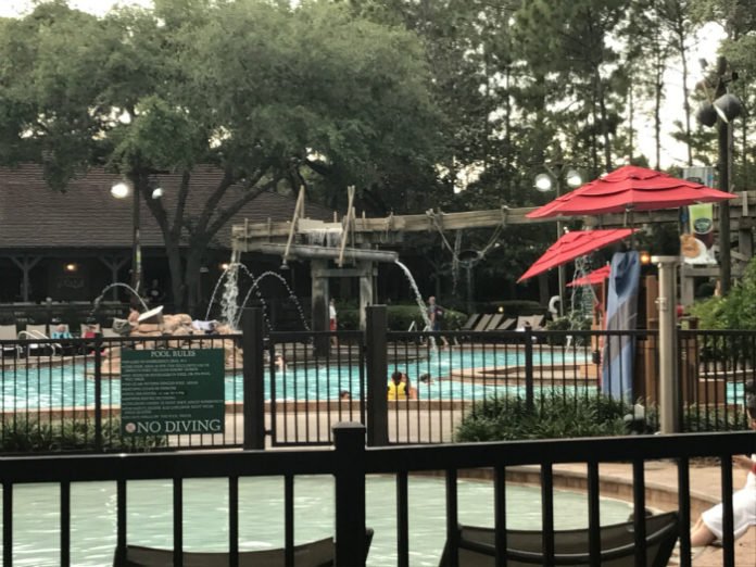 Port Orleans Riverside pool Disney World hotel