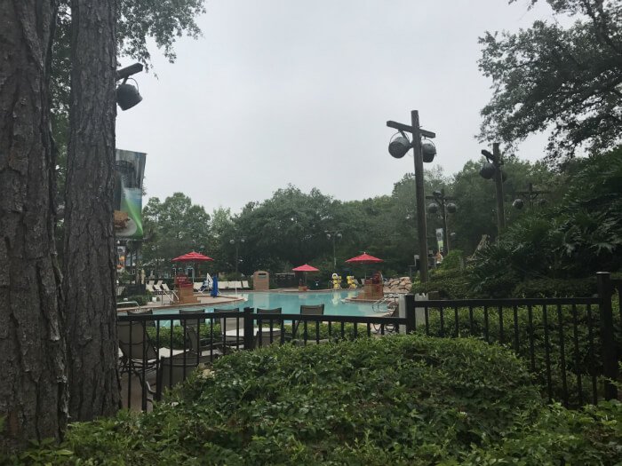 swimming pool at Port Orleans Riverside Disney World hotel