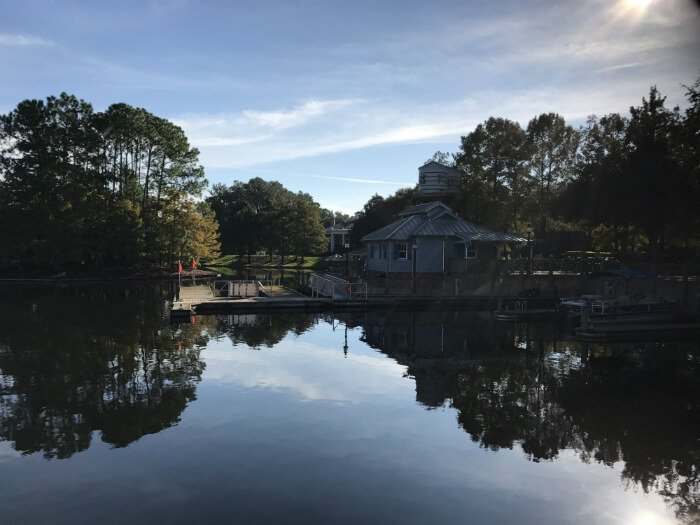 Port Orleans Riverside river view Disney World hotel