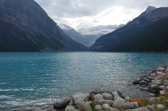 Win a flight to Calgary take waterfalls glacier horseback riding in Banff