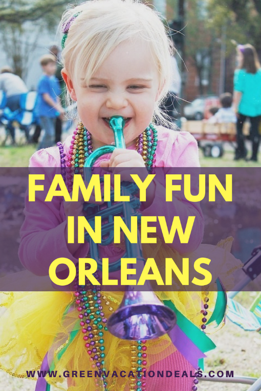 New Orleans Family Fun Travel Ideas. Kid friendly activities in NOLA.