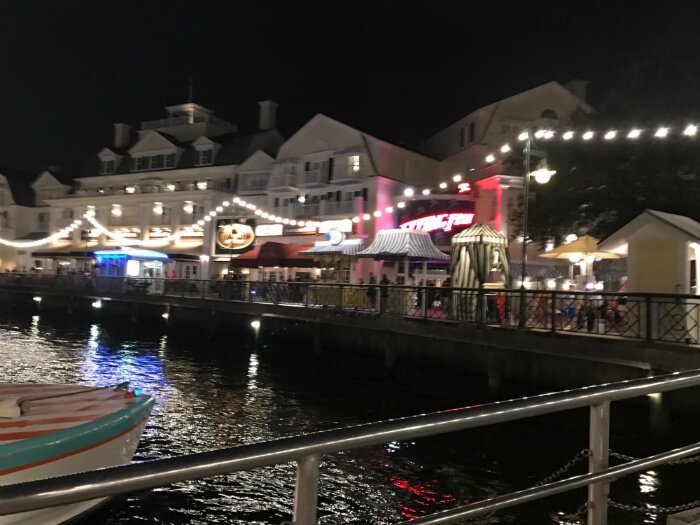 Boat transportation to Hollywood Studios from Disney's Boardwalk Inn