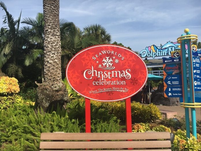 Get free night hotel & unlimited SeaWorld Orlando visits with Christmas package