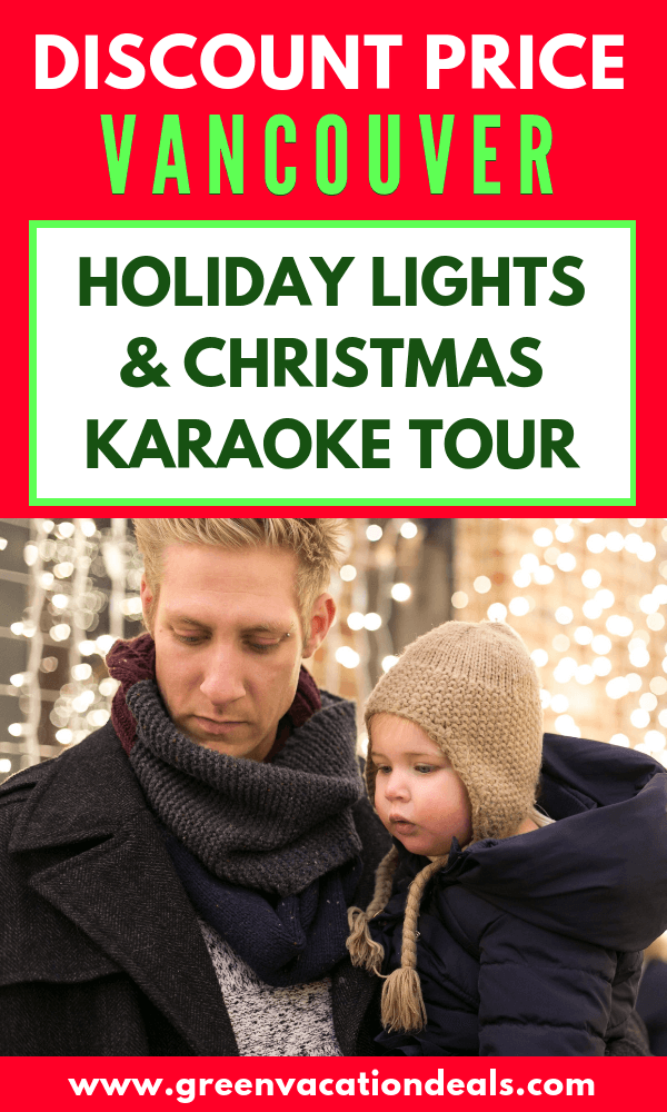 Great Christmas activities for single adults or families in Vancouver, British Columbia. Take a trolley tour where you can enjoy karaoke with Christmas songs, stop at Bright Nights display in Stanley Park & VanDusen Botanical Garden’s Festival of Light