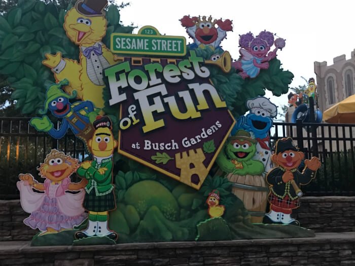 Sesame Street Forest of Fun at Busch Gardens - fun for kids in Williamsburg Virginia