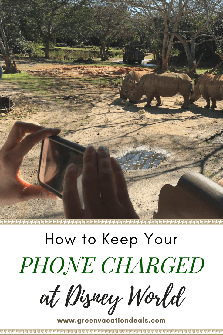 How to Keep Your Phone Charged at Disney World