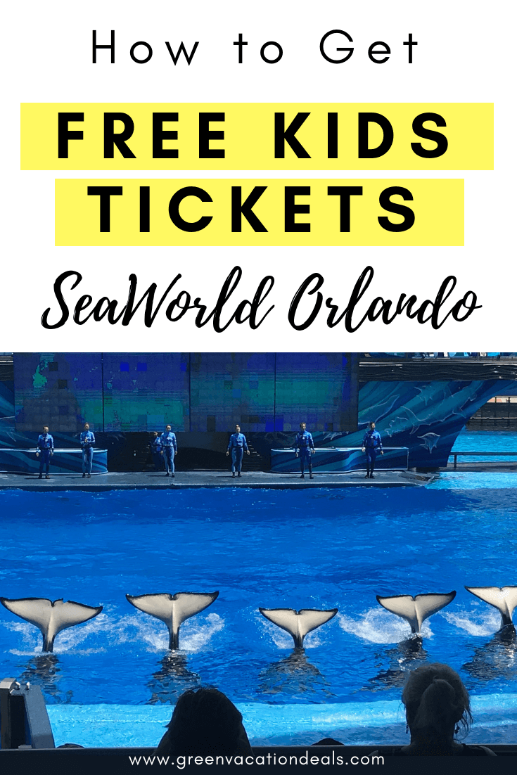 How to Get Free Kids Tickets to SeaWorld Orlando in Florida