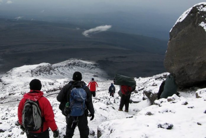 Which trek to take when climbing Mount Kilimanjaro in Tanzania