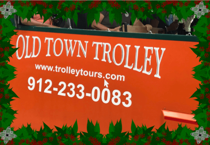 Discount price for Holiday Lights Old Town Trolley Tour Savannah Georgia