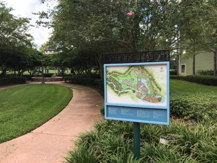 Saratoga Springs resort hotel map outdoors