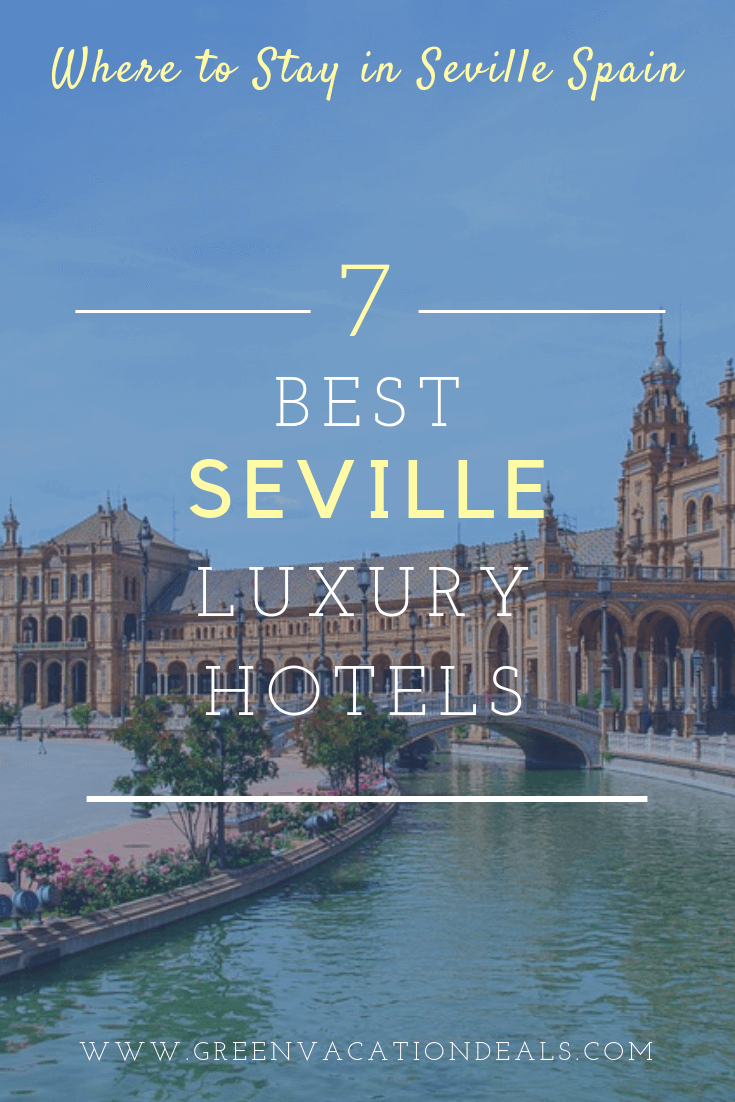 Enjoy a city with medieval history, great restaurants & Mudéjar palaces when you stay at one of the best luxury hotels in Seville, Spain: Gran Meliá Colón, Hotel Alfonso XIII Luxury Collection Hotel, EME Catedral, Palacio de Villapanes, Barceló Sevilla Renacimiento, Mercer Sevilla, Casa de Carmona 