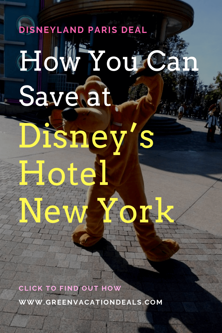 Great travel deal for Disneyland Paris. Save up to 30% on your hotel stay & get discounted tickets to Disneyland Paris & Walt Disney Studios when you book at least 2 nights at Disney's Hotel New York, a luxurious Manhattan-style hotel that’s just a 10-minute walk from Disneyland Paris & Walt Disney Studios Park with indoor & outdoor pools, multiple restaurants, spa, video games, tennis, etc. Also get free breakfast & lunch or dinner at the Disney parks or Disney Village