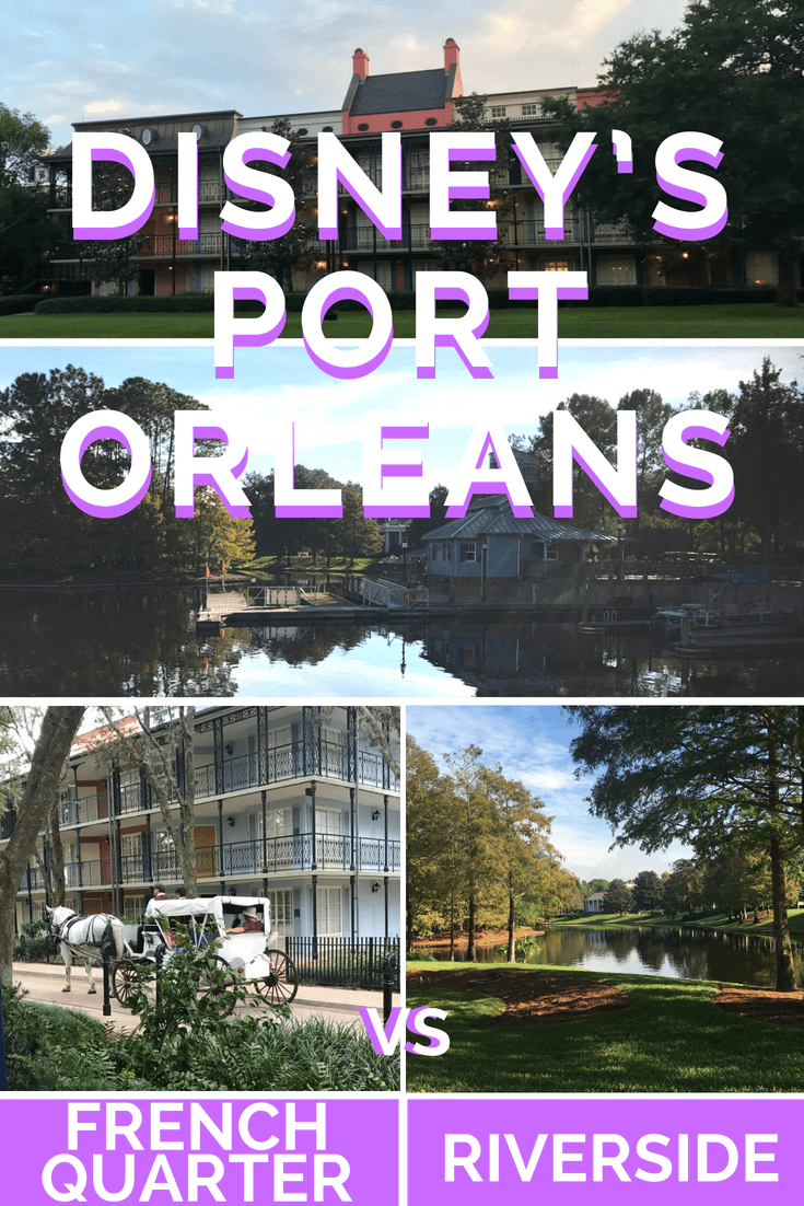 If you're planning a trip to Walt Disney World in Orlando, Florida then consider staying on-site at Port Orleans Resort. There are 2 Port Orleans hotels: Riverside & French Quarter. Here's how to decide which hotel is best for your family