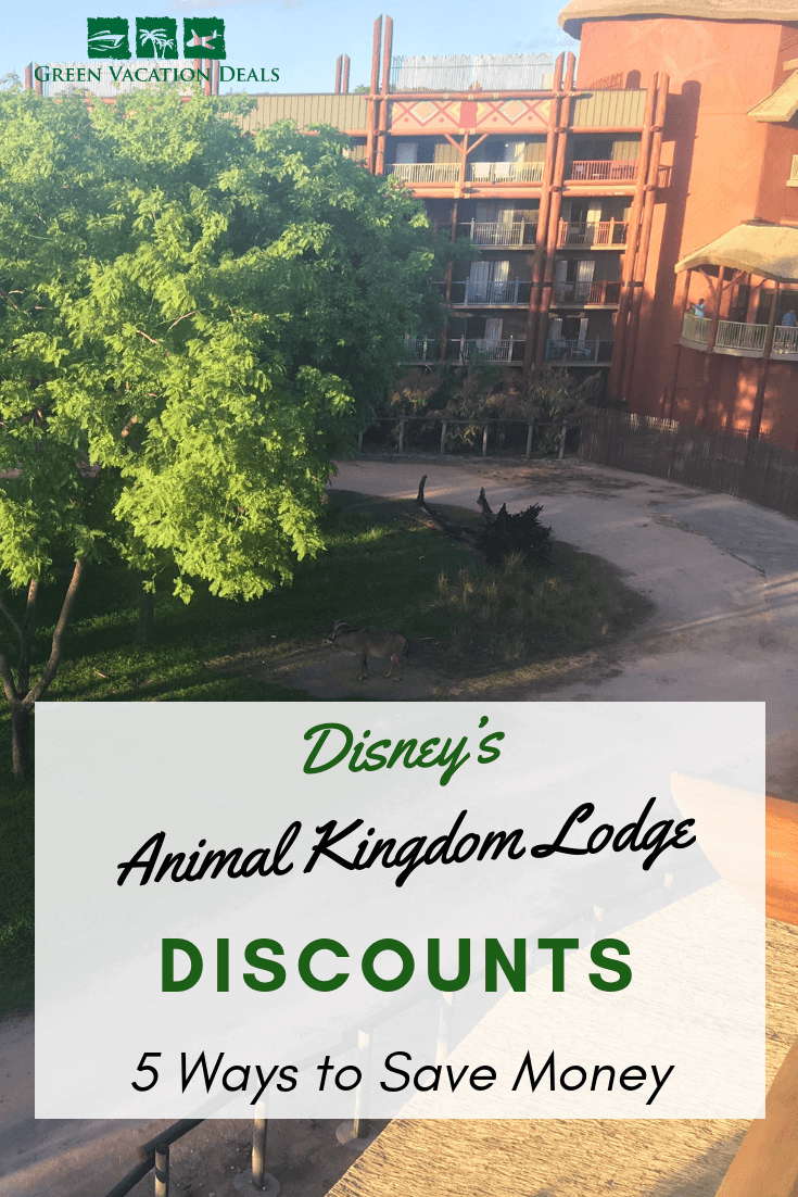 5 ways you can stay at Disney's Animal Kingdom Lodge at Walt Disney World Resort in Orlando, Florida. Find out how to rent a Kidani Village for under $80, get a $100 coupon, get a discounted rate...or stay for free! Must read Disney travel advice for families wanting a deluxe vacation at WDW but need to budget. Enjoy staying on-site with extra magic hours at East African themed lodge where you can see zebras, giraffes, etc. outside your window at a reduced price