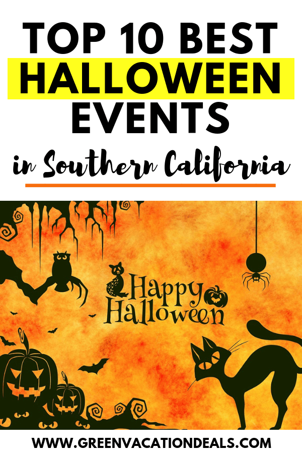 Find out the best 10 Southern California Halloween events in Los Angeles & San Diego areas, some family friendly & some truly terrifying: Knott's Scary Farm, Halloween Horror Nights, Cruisin’ Dead Halloween Party Cruise, Haunted Hiking, Haunted Hayride, Mickey's Halloween Party at Disneyland & more!