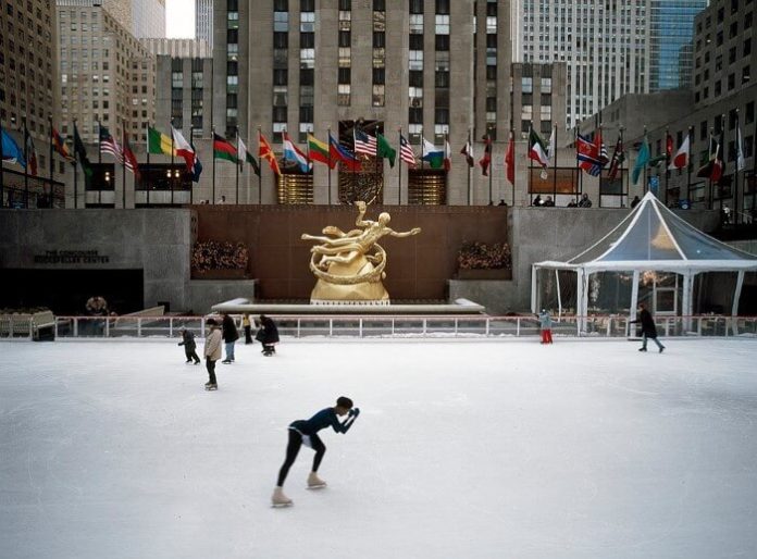 Win flight to New York City hotel stay ice skating experience at Central Park or Rockefeller Center CHristmas concert