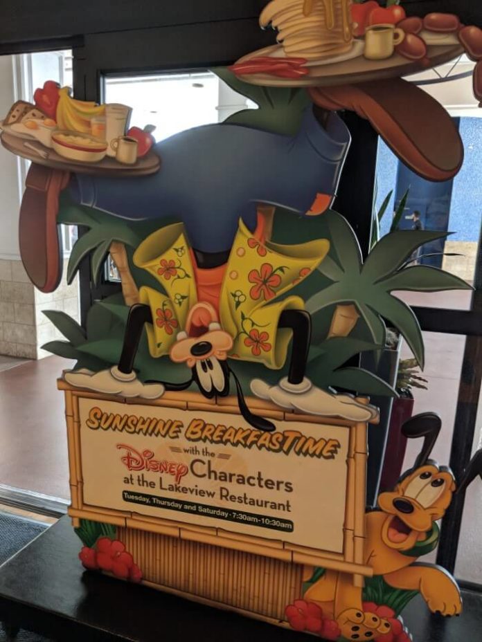 Disney Springs hotels have character breakfasts unlike Disney Value hotels