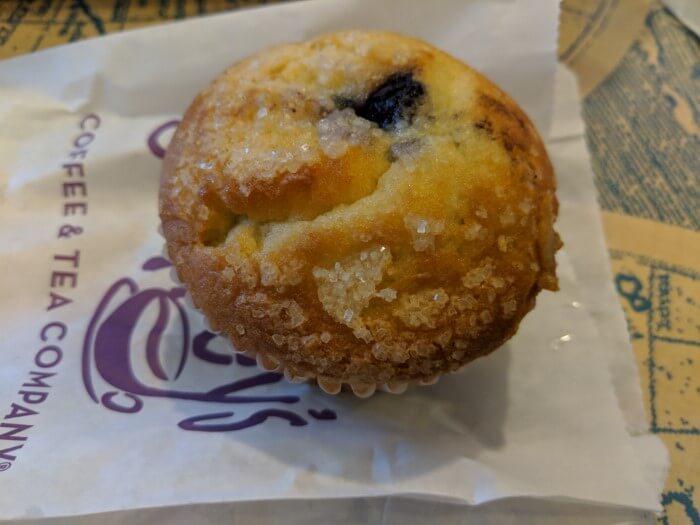 Cheap quick muffin breakfast at Disney Springs hotel Orlando