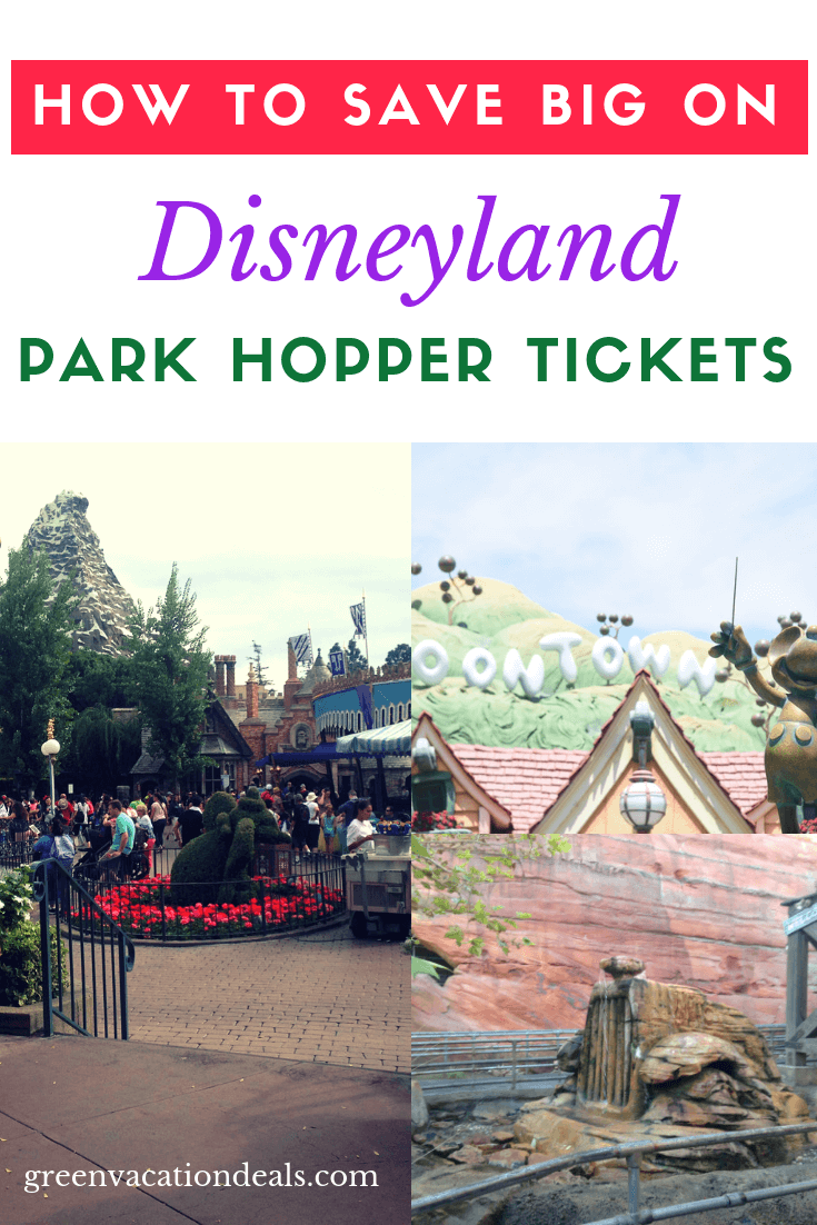 How to get discounted Park Hopper Tickets for Disneyland & Disney California Adventure theme parks in Anaheim. Great travel hack to save you over $100/person on a Southern California family vacation