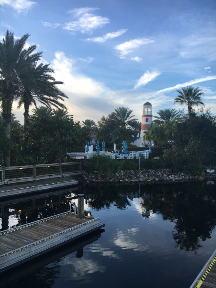 Pool at Disney's Old Key West hotel in Orlando Florida