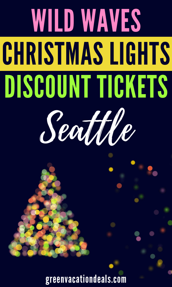 Discounted ticket to the Holiday with Lights Event at Waves Theme & Water Park in Federal Way, Washington near Seattle. Enjoy 1 million twinkling lights, Toyland for the Kids with falling snow, Photo opportunities with Santa, nightly holiday show, hangouts with Frosty & Rudolph, sing-a-longs of your favorite Holiday classics, over 25 rides available