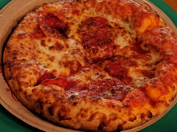 Eat pizza at Animal Kingdom in Walt Disney World Resort in Orlando Florida