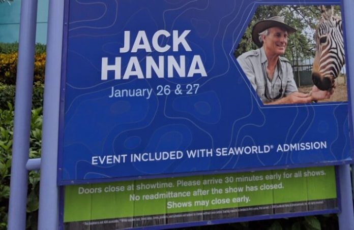 See Jack Hanna in special SeaWorld Florida event & get discounted tickets