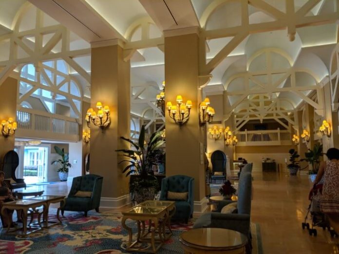 Disney's Beach Club at Walt Disney World Resort in Orlando has beautiful interior