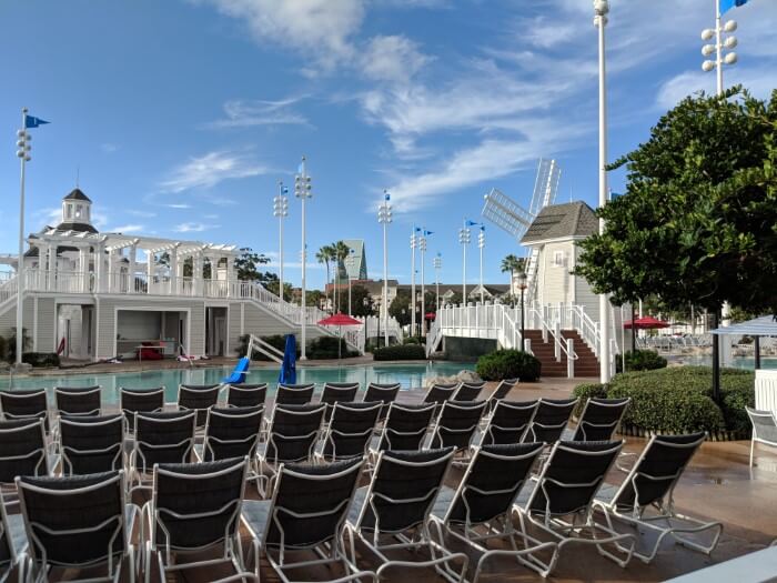 Disney's Beach Club Resort is great for families because of pool