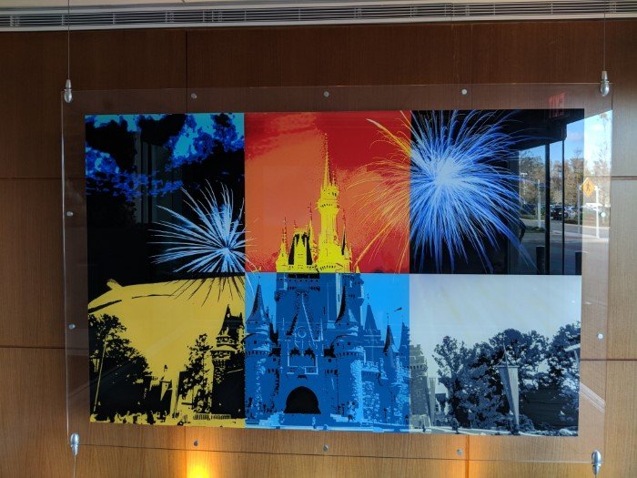 Bay Lake Tower at Disney World has castle pictures