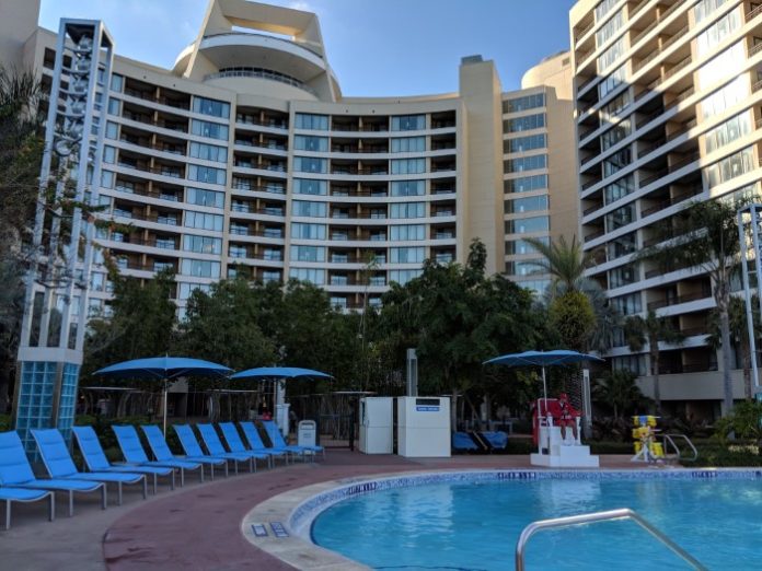 Bay Lake Tower at Disney World has an awesome pool