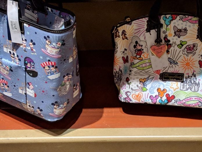 my favorite dooney & bourke purses themed to disney world, dsienyland, disney cruise, etc.