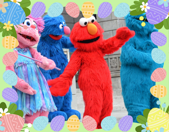 How to save money on Elmo's Eggstravaganza a Sesame Place theme park Easter celebration