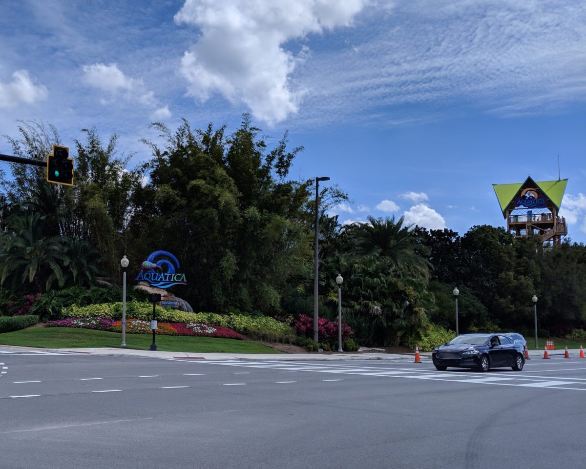 A picture of SeaWorld's water park Aquatica in Orlando, Florida