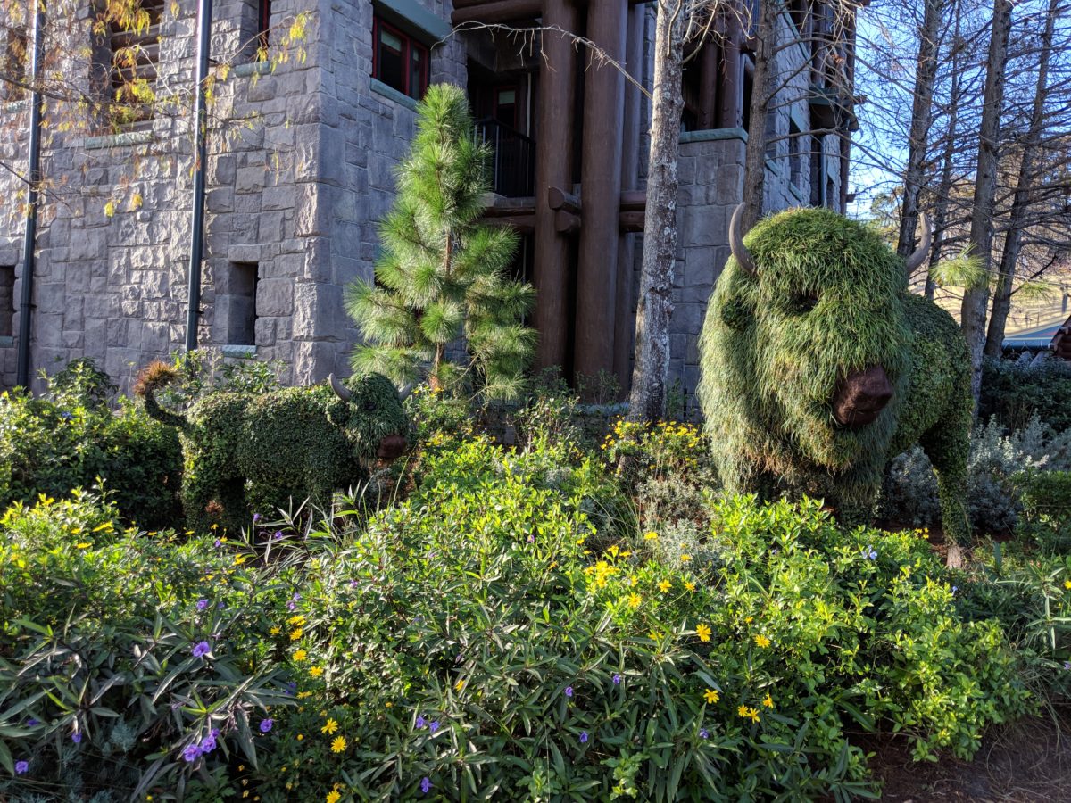 Great theming at Disney's Wilderness Lodge in Florida