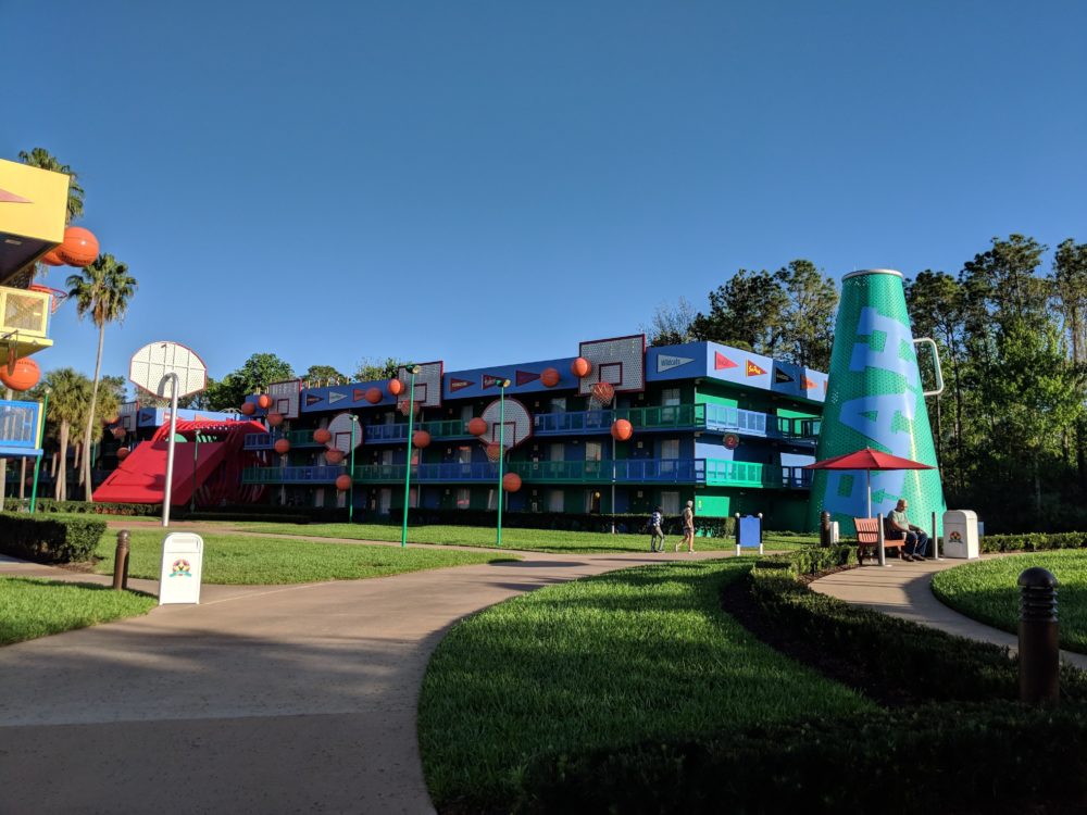 Why I wouldn't want to stay in basketball section of Disney's All Star Sports Resort