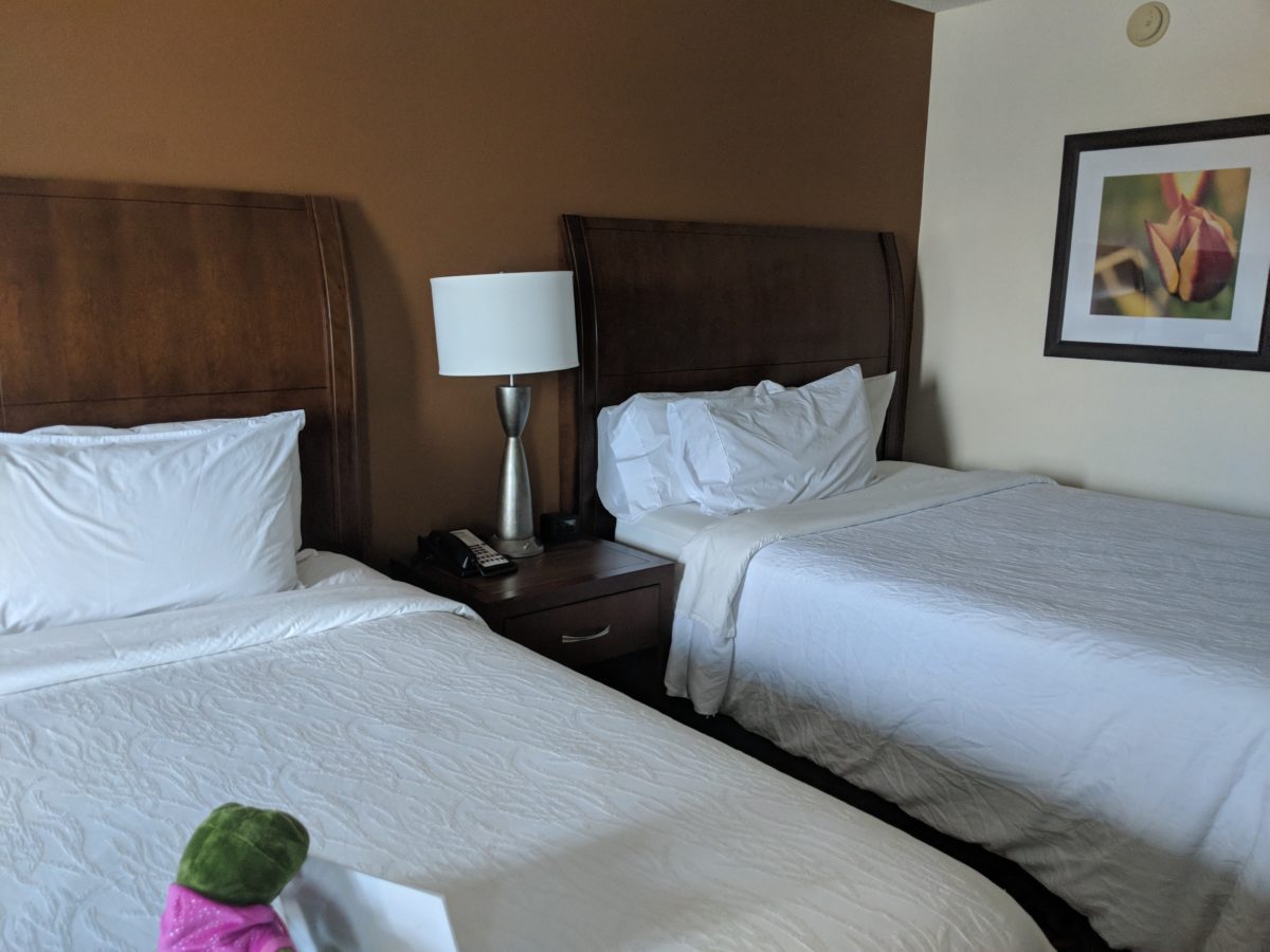 Comfortable beds are one of the reasons Hilton Garden Inn Orlando at SeaWorld is a top Florida family hotel