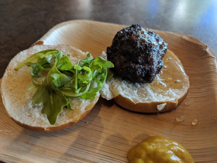 A photo of the Bison Slider available at Flamecraft Bar at SeaWorld Orlando Florida