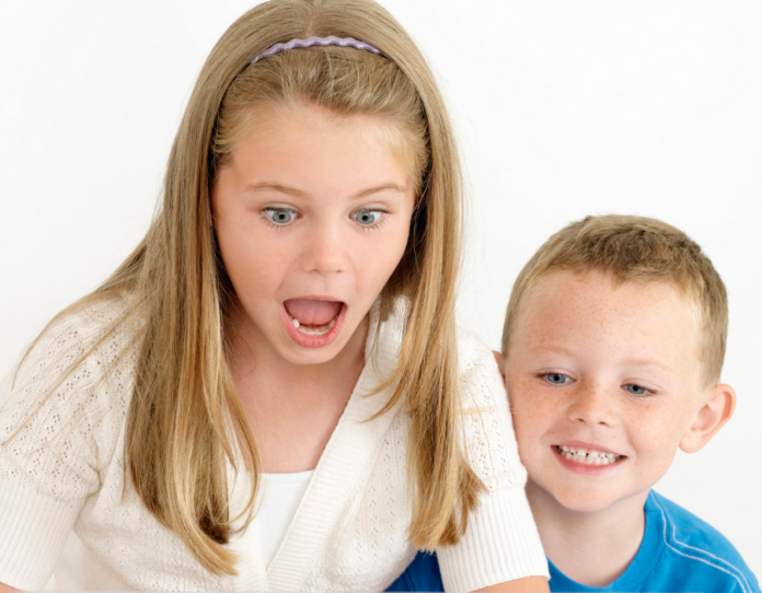 Picture of kids being amazed at Ripley's in Branson, Missouri. Find out how to get a coupon for 25% off.