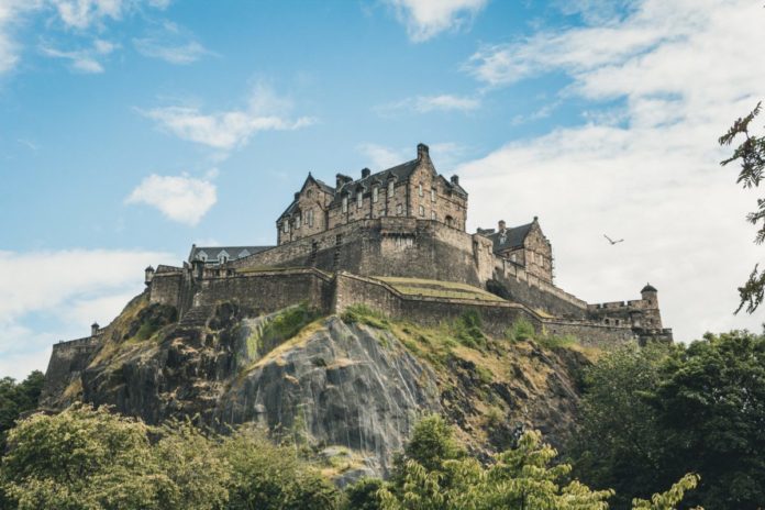 Get discounted return train from London to Edinburgh, Castle admission & bus tour of Edinburgh, Scotland.